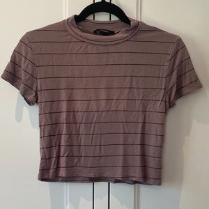 Forever 21 Crop Top- Maroon